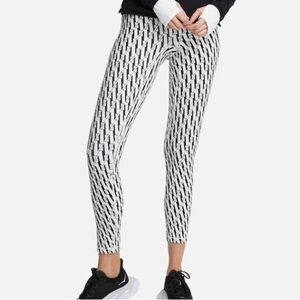 NWT All Access Bandier Pro Fleece Center Stage Leggings In Logo